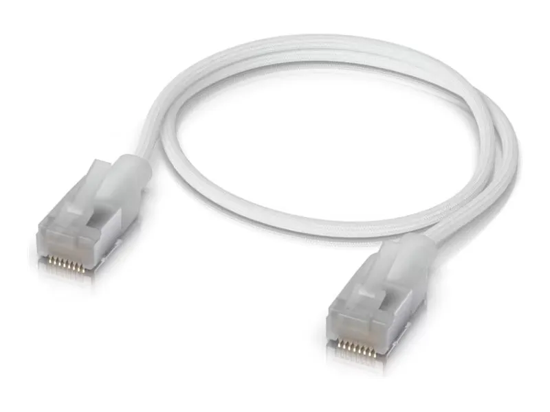 Alternativ bild 0 för Ubiquiti UniFi patch cable - 30 cm - white - Vit - 0.3 meter