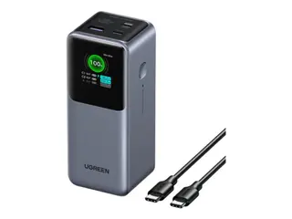 Produktfoto för UGREEN 130w Fast Charging Power Bank PowerBank - Grey - 20000 mAh