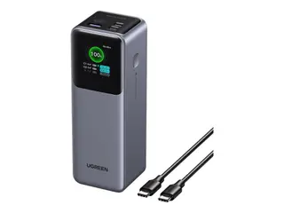 Produktfoto för UGREEN 200w Fast Charging Power Bank PowerBank - Grey - 25000 mAh
