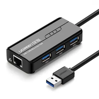 Produktfoto för Ugreen 20265, Kabel, USB, Ethernet, 1000 Mbit/s
