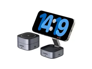 Produktfoto för UGREEN 3-In-1 Magsafe To Qi Wireless Charger For P