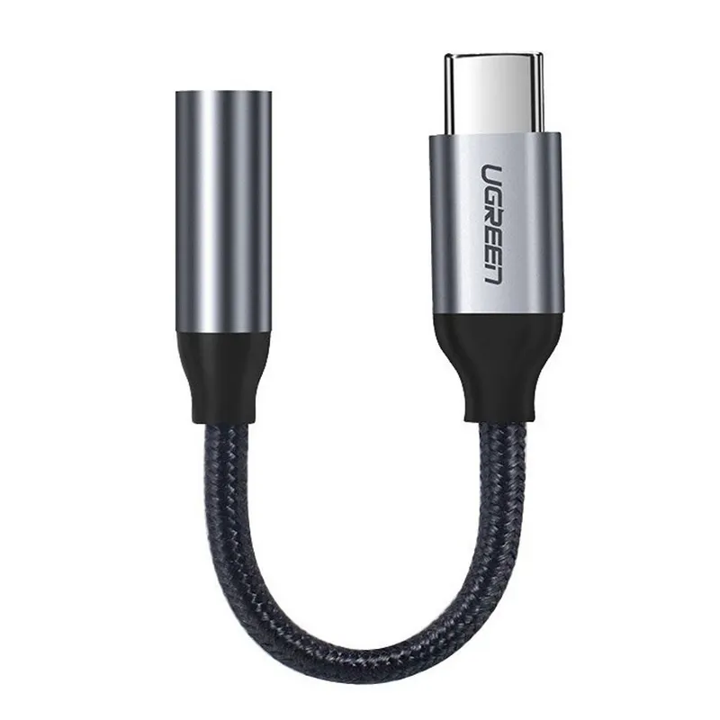 Alternativ bild 0 för Ugreen 30632, Svart, USB C, 3,5mm, Hankoppling, Honkoppling