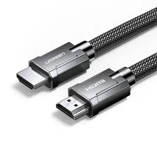 Produktfoto för Ugreen 806020, 3 m, HDMI Typ A (standard), HDMI Typ A (standard), 3D kompatibilitet, 48 Gbit/s, Svart