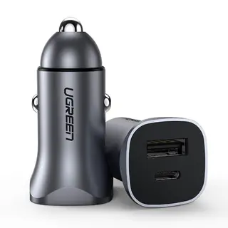 Produktfoto för UGREEN A+C Dual-Port Car Charger