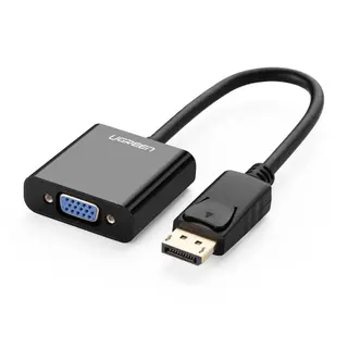 Produktfoto för UGREEN DisplayPort hane till VGA hona-adapter - svart