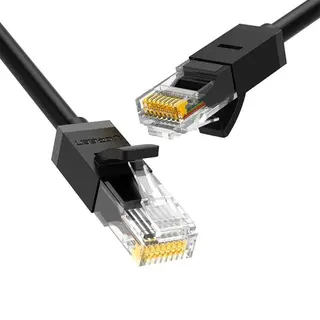 Produktfoto för Ugreen Ethernet nätverkskabel RJ45, Cat6, UTP, 1000Mbps, 20m - Svart