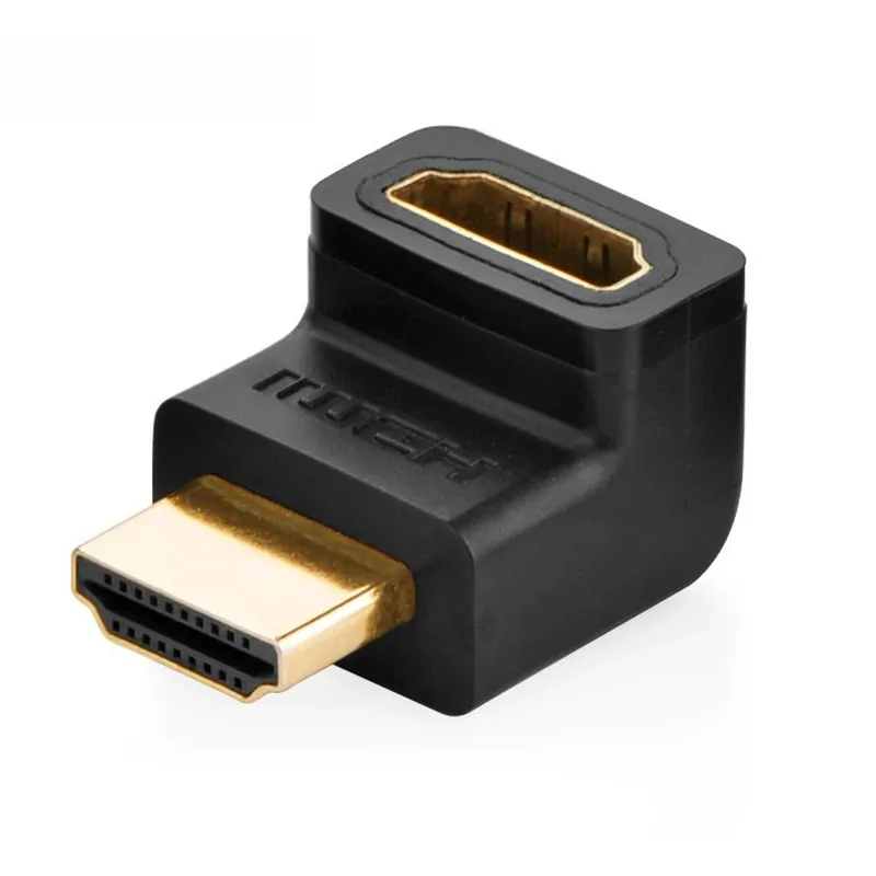 Alternativ bild 0 för Ugreen HDMI (hane) till HDMI (hona) adapter - Svart