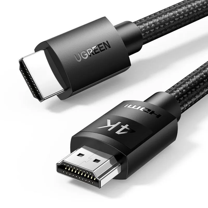 Alternativ bild 0 för Ugreen HDMI-kabel 2.0 4K, 3m - Svart
