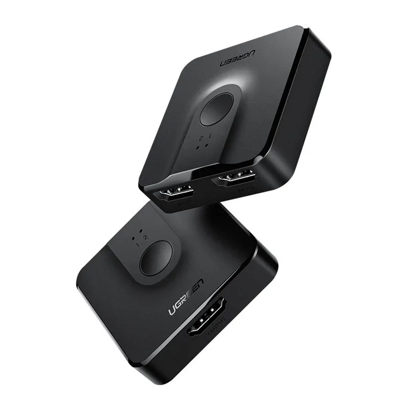 Alternativ bild 0 för UGREEN HDMI Switch 1x HDMI till 2x HDMI 4K@60Hz - Svart