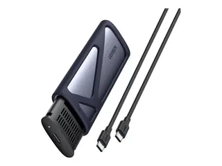 Produktfoto för UGREEN M.2 M-Key 10G-hölje + USB-C-kabel, 0,5 m - Grå