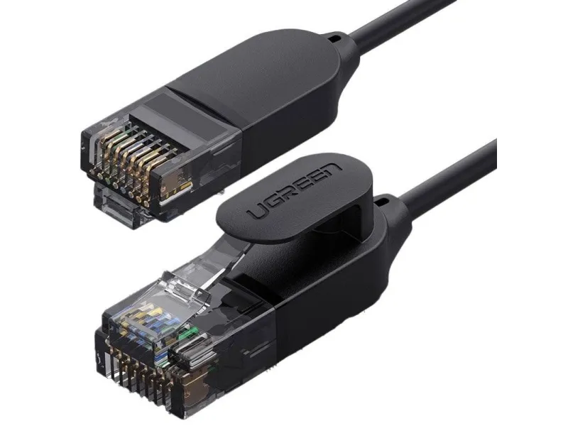 Alternativ bild 0 för Ugreen nätverkskabel RJ45 Cat6A UTP 1000Mbps, 2m - Svart