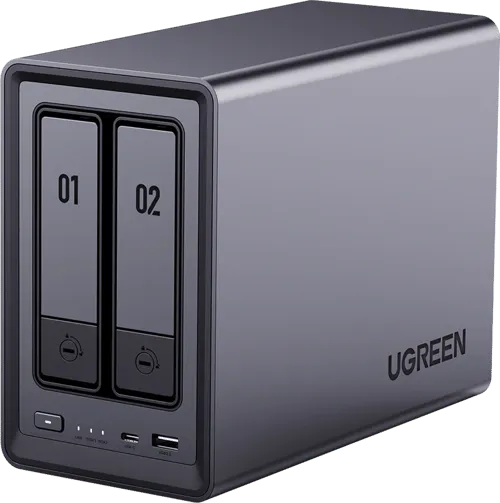Alternativ bild 0 för UGREEN NASync DXP2800 NAS-system med 2 fack