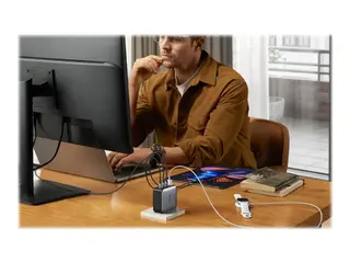 Produktfoto för UGREEN Nexode GaN 100W Quad USB Charger - Black