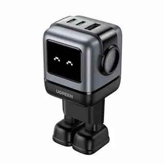Produktfoto för UGREEN Nexode Rg 65w 3-Port Gan Fast Charger - Black