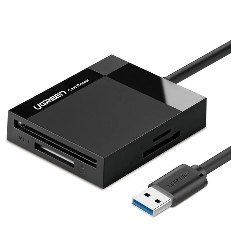 Alternativ bild 0 för UGREEN SD/micro SD-minneskortläsare, USB 3.0, 50cm