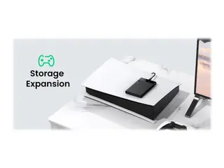 Produktfoto för Ugreen US221 - Förvaringslåda - 2.5 - SATA 6Gb/s - USB 3.1 (Gen 2) - svart