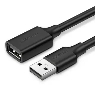Produktfoto för Ugreen USB-A 2.0 förlängningskabel, 5m - Svart