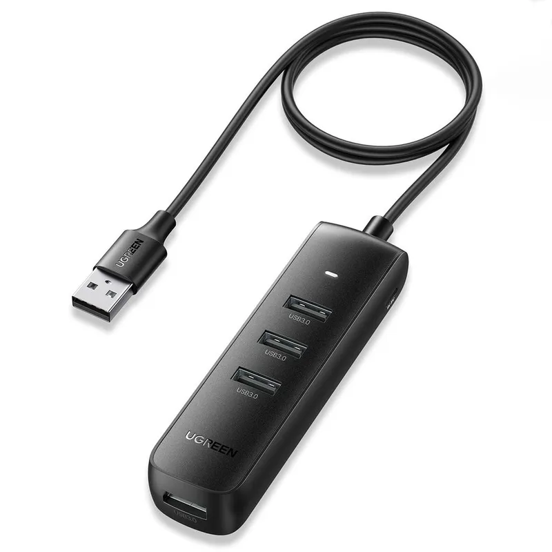Alternativ bild 0 för Ugreen USB-A 3.0 Hubb 4xUSB-A, 1m