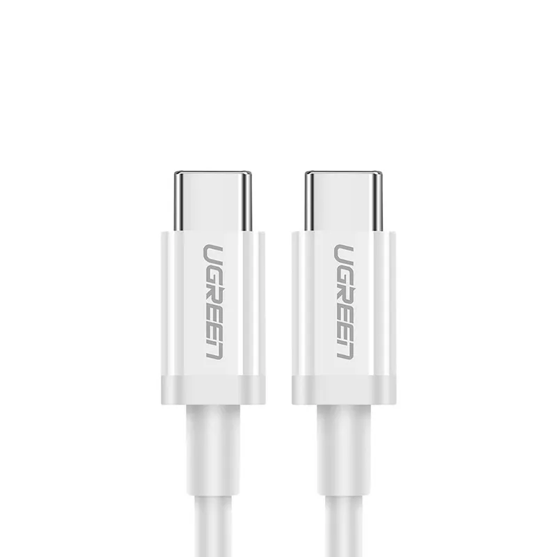 Alternativ bild 0 för Ugreen USB-C till USB-C PD QC AFC-kabel, 1m - Vit