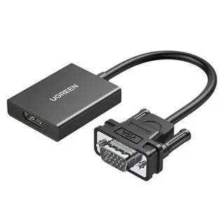 Produktfoto för UGREEN VGA hane till HDMI hona Adapter