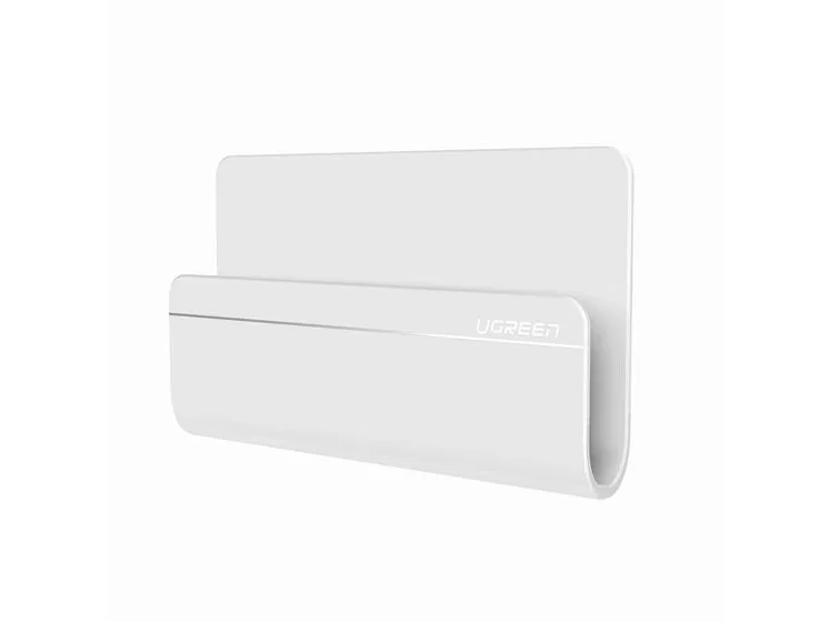 Alternativ bild 0 för Ugreen wall mount smartphone charging stand white (30394)