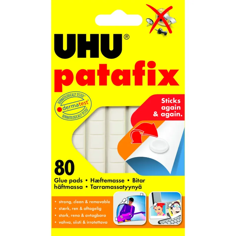 Alternativ bild 0 för Uhu Häftmassa 80 rutor 55g