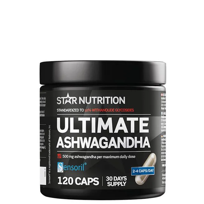 Alternativ bild 0 för Ultimate Ashwagandha, 120 kapslar, Star Nutrition