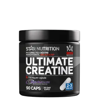 Produktfoto för Ultimate Creatine (Kre-Alkalyn), 90 kapslar, Star Nutrition