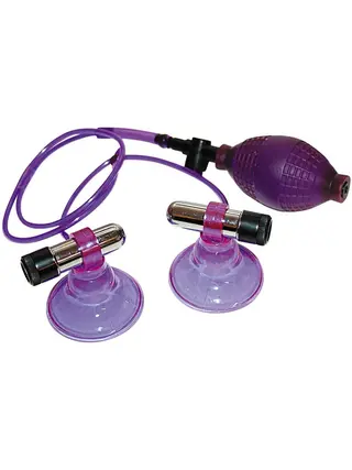 Produktfoto för Ultra Violett Vibrating Nipple Suckers