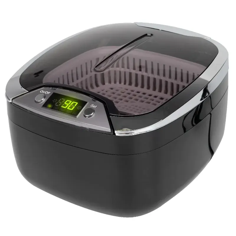 Alternativ bild 0 för Ultraljudsbad - Svart - 0.85L - 55W - ACD-7920
