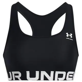 Produktfoto för Under Armour BH Mid Branded Sport Bra Svart polyester X-Small Dam