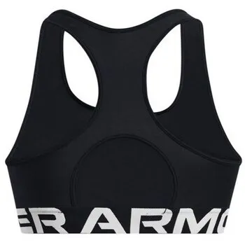 Bild 2 för Under Armour BH Mid Branded Sport Bra Svart polyester X-Small Dam