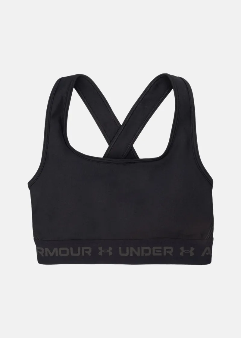 Bild 1 för Under Armour BH Mid Crossback Sport Bra Svart polyester Small Dam