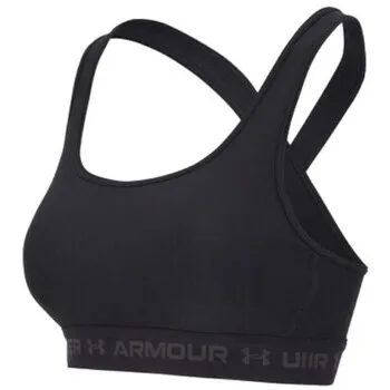 Bild 1 för Under Armour BH Mid Crossback Sport Bra Svart polyester Small Dam