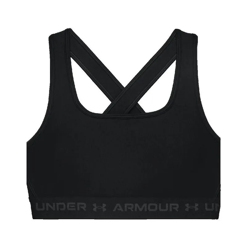 Bild 2 för Under Armour BH Mid Crossback Sport Bra Svart polyester Small Dam