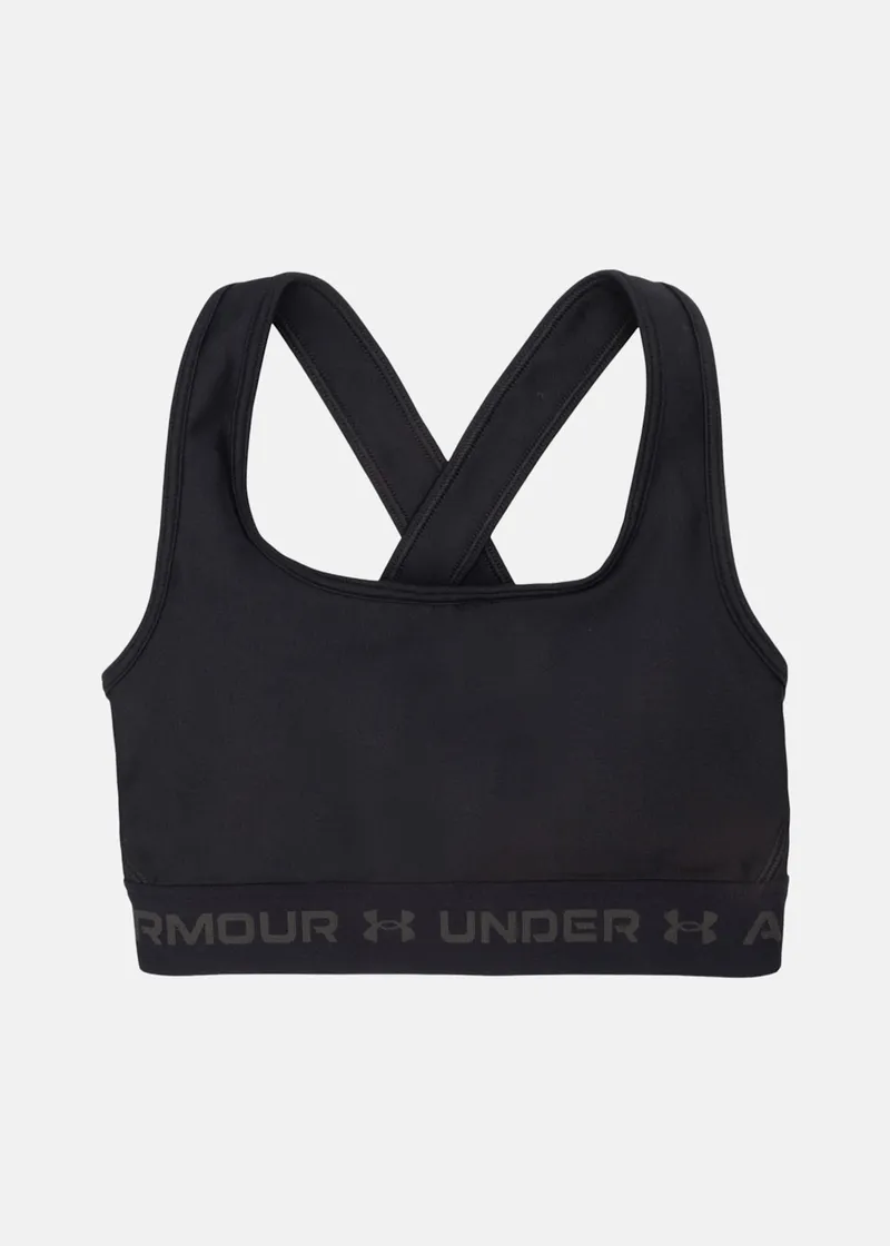 Bild 2 för Under Armour BH Mid Crossback Sport Bra Svart polyester Small Dam