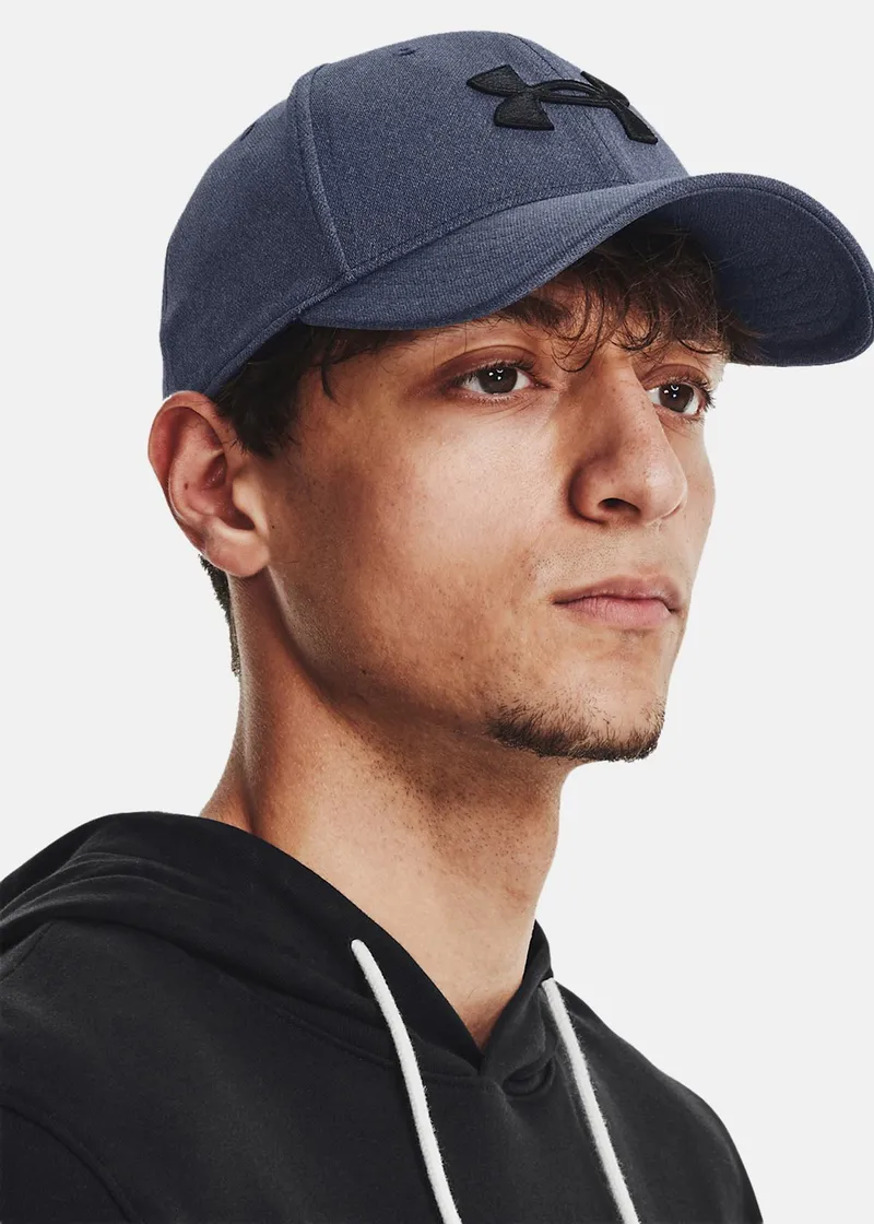 Bild 2 för Under Armour - Blå adjustable Keps - Blitzing Midnight Navy Adjustable @ Hatstore