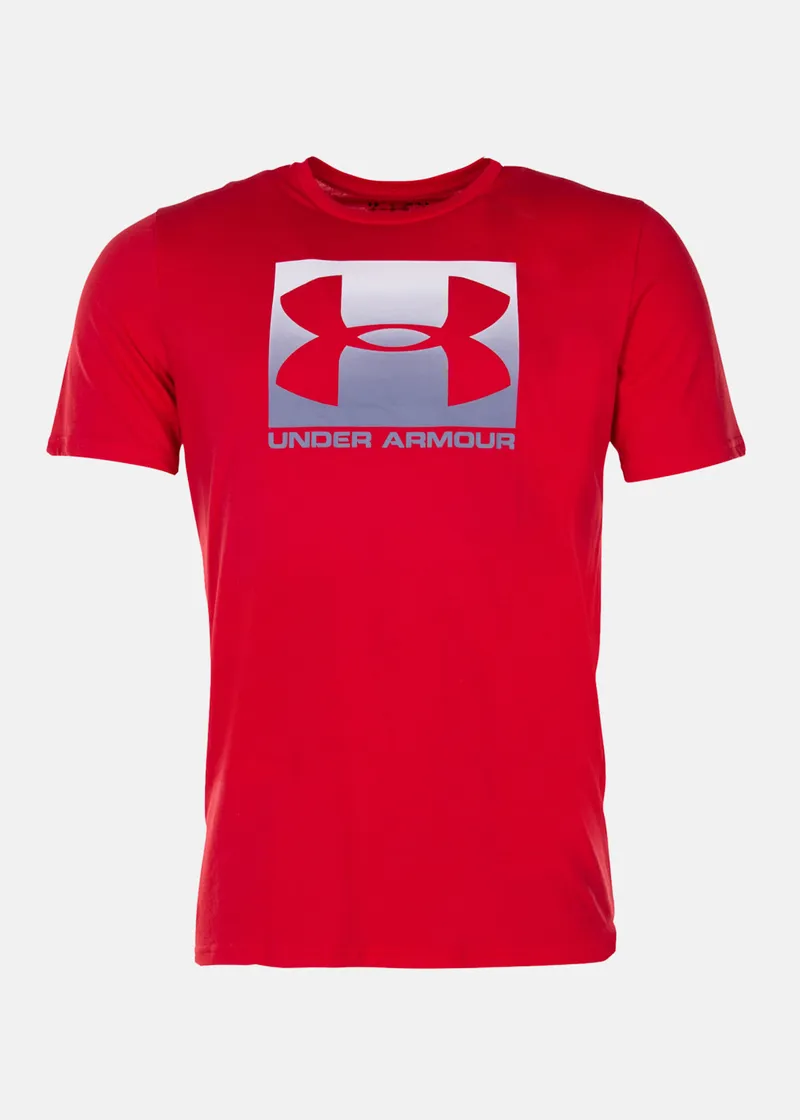 Bild 2 för Under Armour Boxed Sportstyle Short Sleeve T-shirt Röd Large Herr