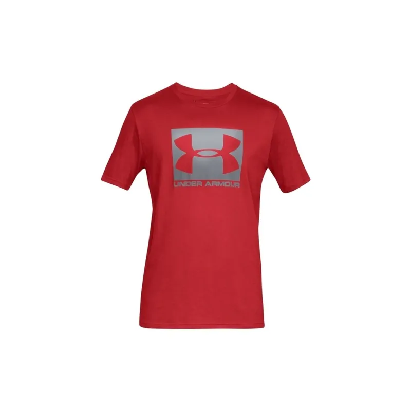 Bild 2 för Under Armour Boxed Sportstyle Short Sleeve T-shirt Röd Medium Herr
