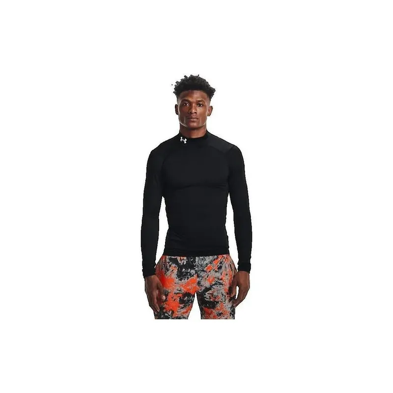 Bild 2 för Under Armour ColdGear Compression Mock Svart polyester Medium Herr