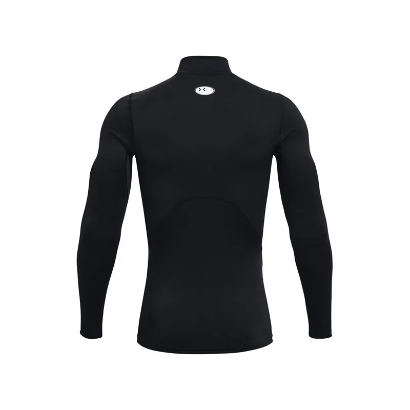 Bild 3 för Under Armour ColdGear Compression Mock Svart polyester Small Herr