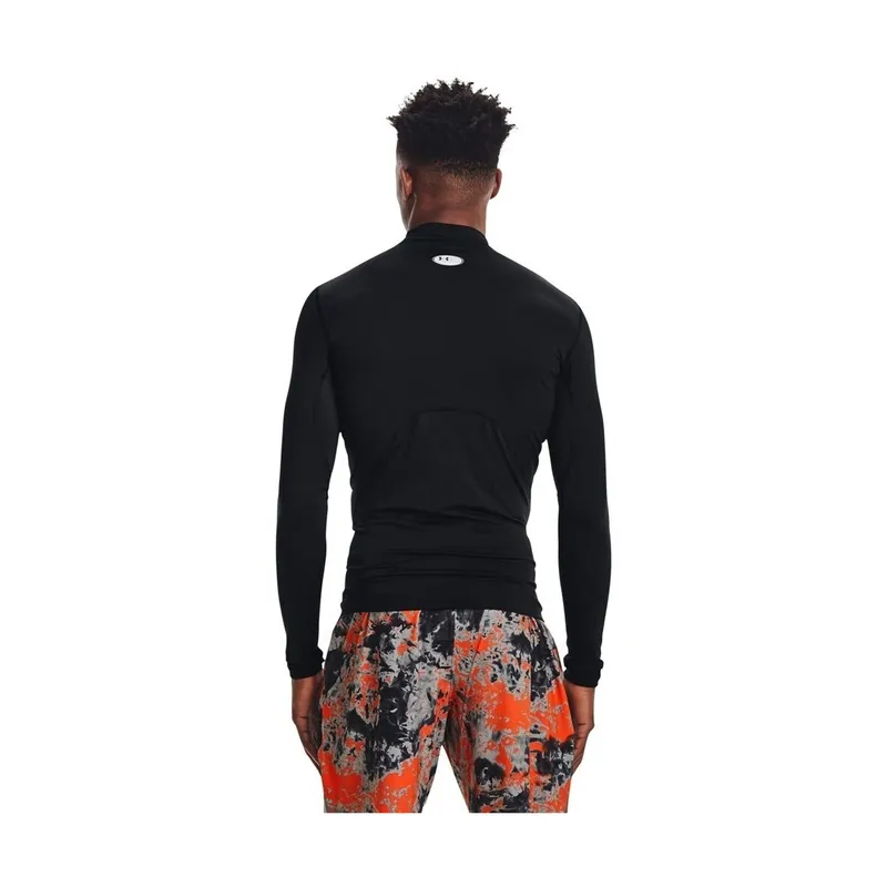 Bild 5 för Under Armour ColdGear Compression Mock Svart polyester Small Herr