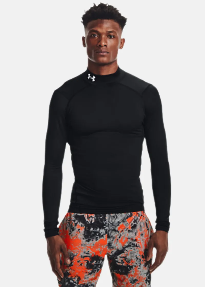 Bild 1 för Under Armour ColdGear Compression Mock Svart polyester XX-Large Herr