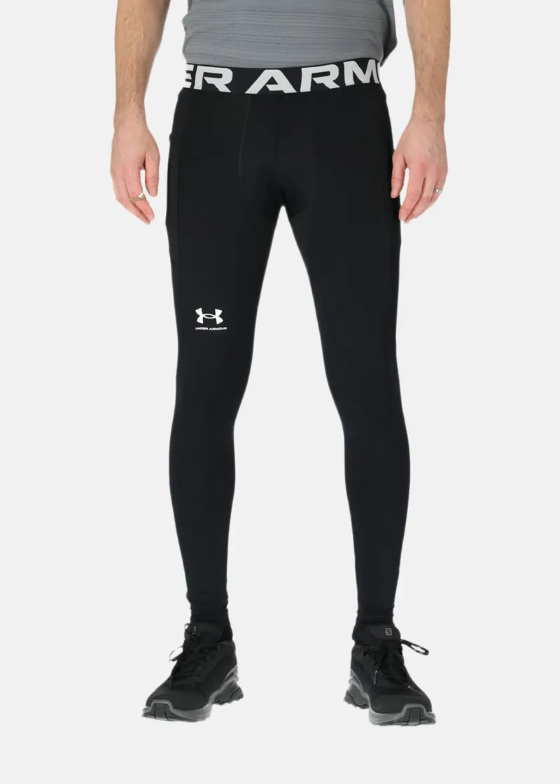 Bild 1 för Under Armour ColdGear Leggings Svart polyester Large Herr