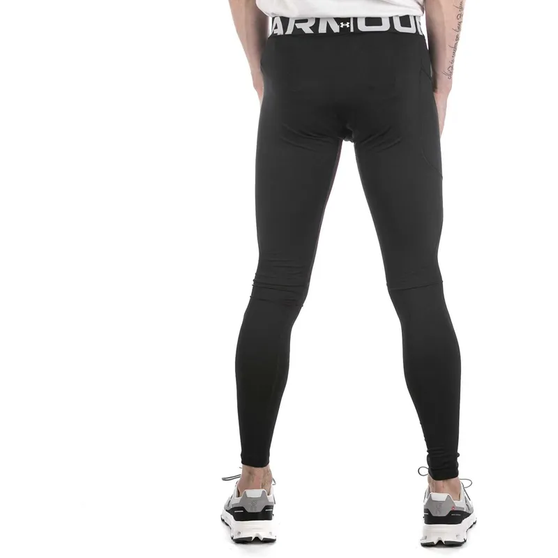 Bild 4 för Under Armour ColdGear Leggings Svart polyester Small Herr