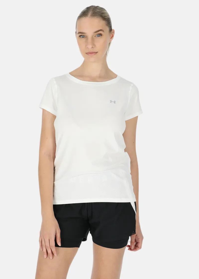Bild 1 för Under Armour Heatgear Armour T-shirt Vit polyester Medium Dam