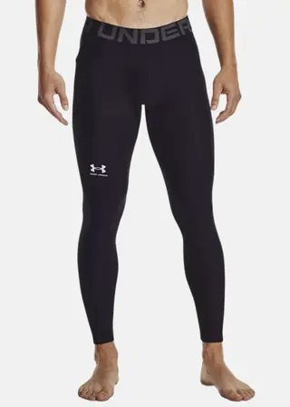 Produktfoto för Under Armour HeatGear Compression Leggings Svart Large Herr