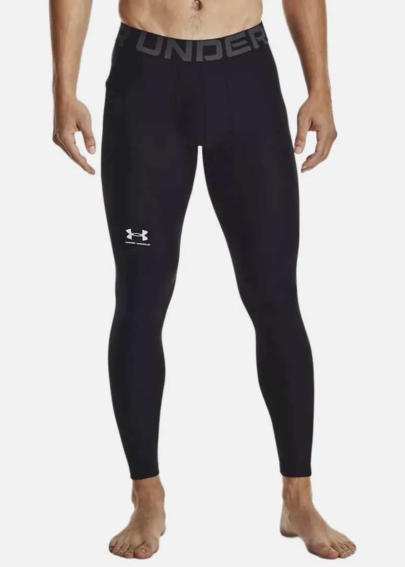 Bild 2 för Under Armour HeatGear Compression Leggings Svart Large Herr