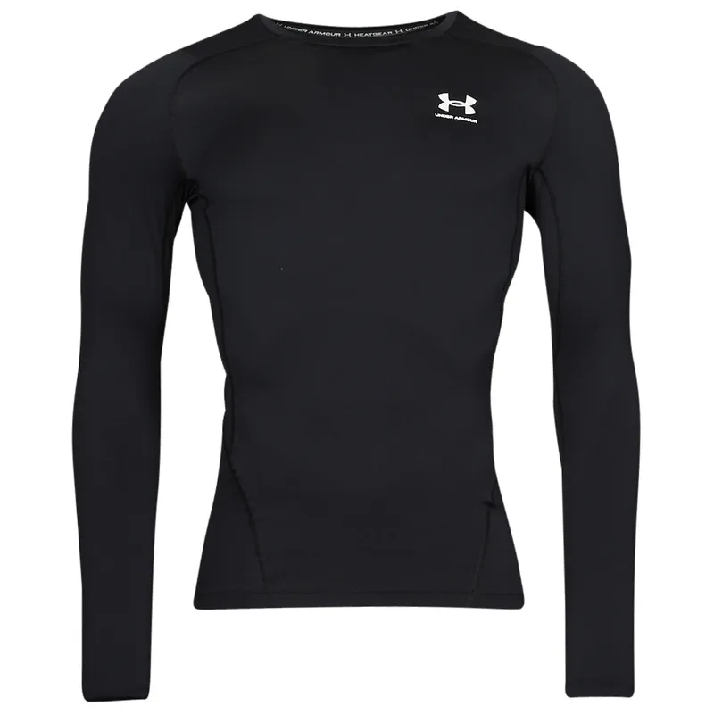 Bild 2 för Under Armour HeatGear LS Compression Shirt Svart XX-Large Herr