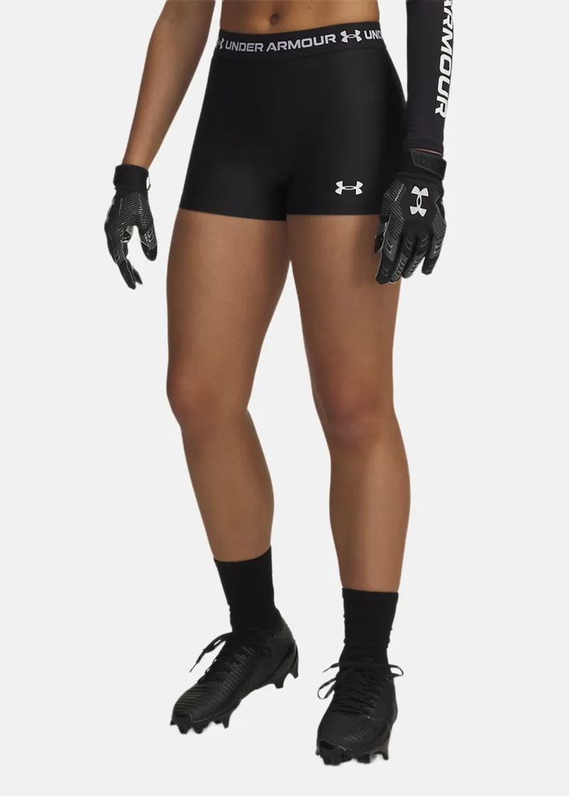 Bild 2 för Under Armour HeatGear Shorts Svart polyester Medium Dam